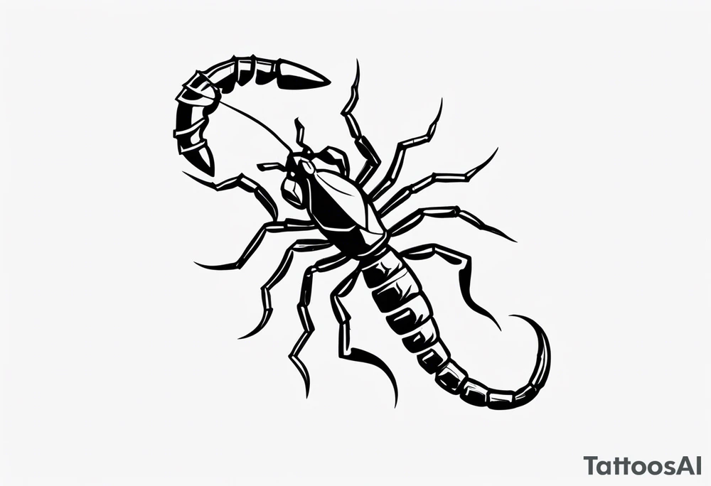 Scorpio tattoo idea
