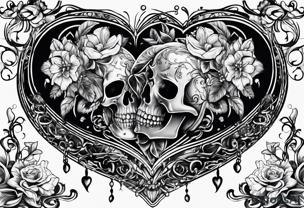 Bloody Heart tattoo idea