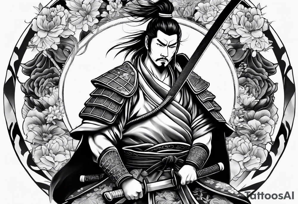 Samurai tattoo idea