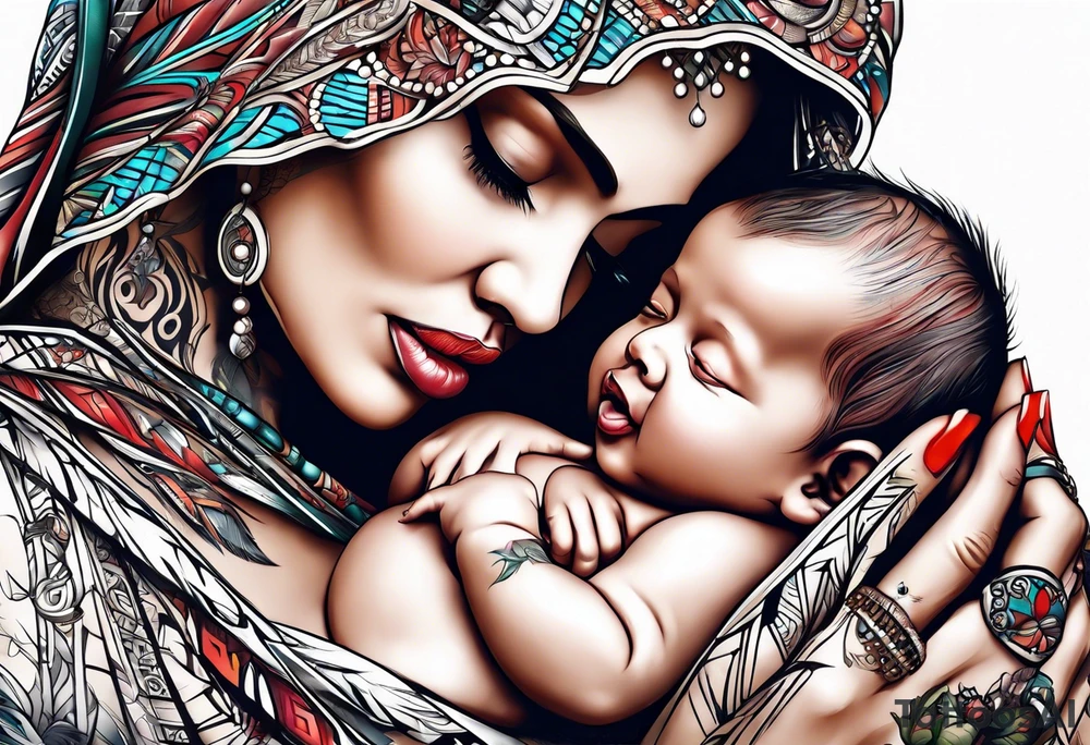 Breastfeeding tattoo idea