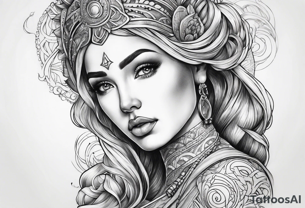 Aquarius zodiac tattoo idea
