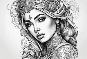 Aquarius zodiac tattoo idea