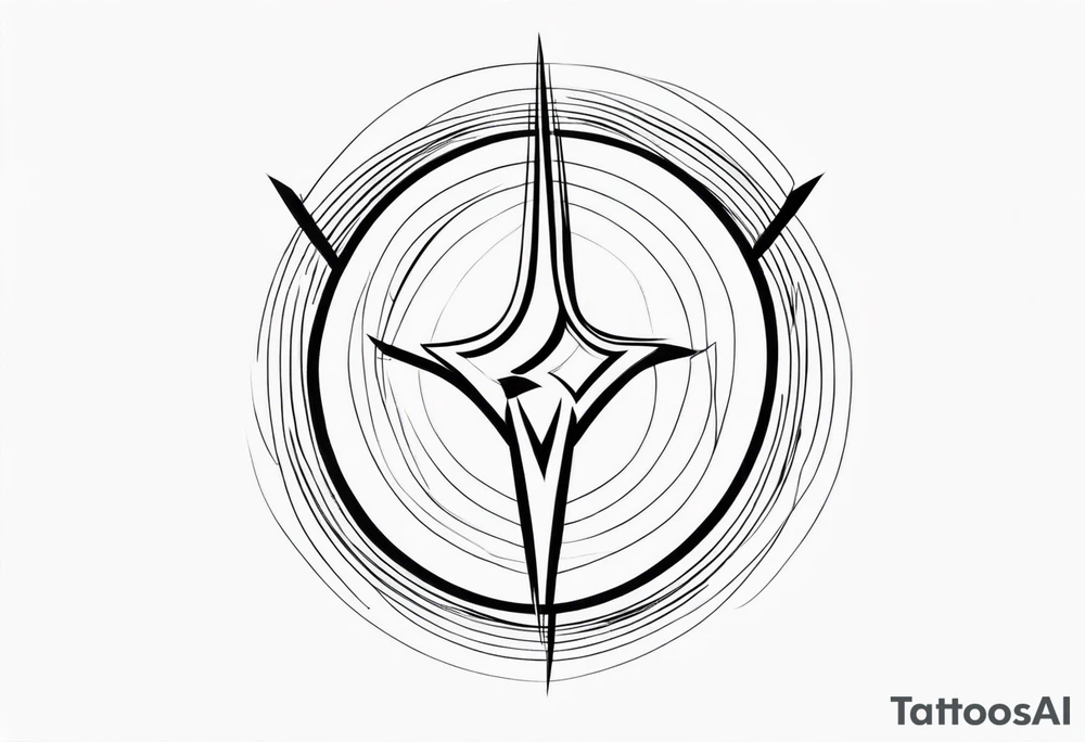 Raiden Japan symbol tattoo idea