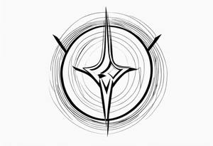 Raiden Japan symbol tattoo idea