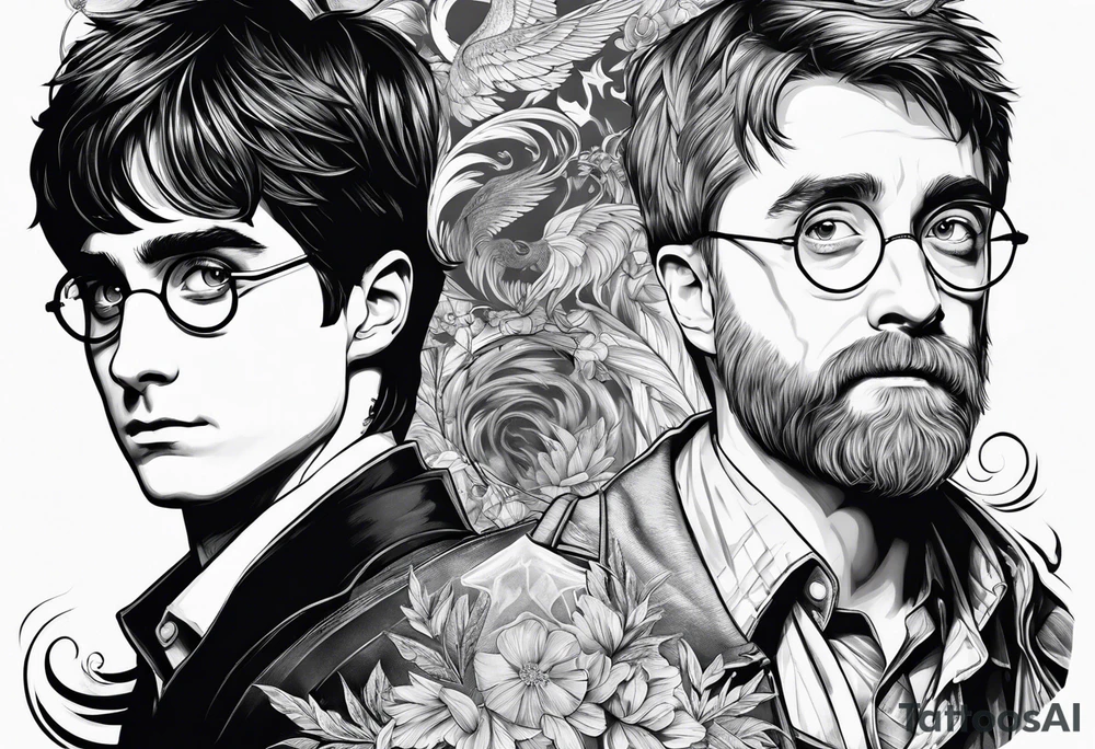 harry potter tattoo idea