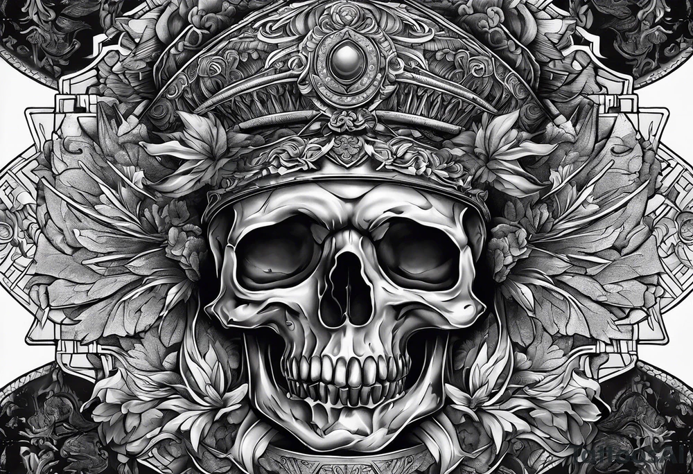 A war in the mind tattoo idea