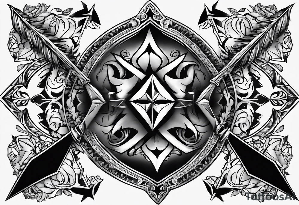 3 arrows tattoo idea