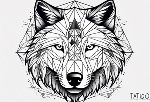 TATUAJE DE LOBO EN EL PECHO tattoo idea