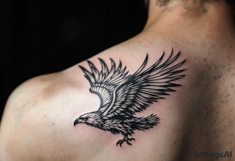 Silesian eagle tattoo idea
