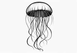 jelly fish tattoo idea