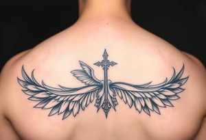 Tatoo for faith loss of mom having boy girl twins in April tattoo idea
