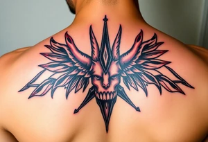 Black power tattoo idea