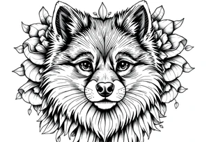 Lulu da pomerania tattoo idea