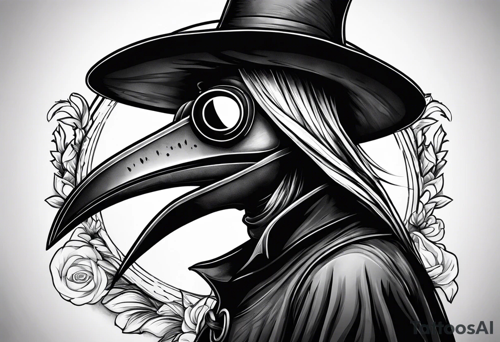 plague doctor tattoo idea