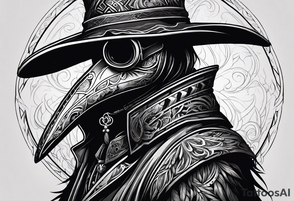 Plague doctor tattoo idea