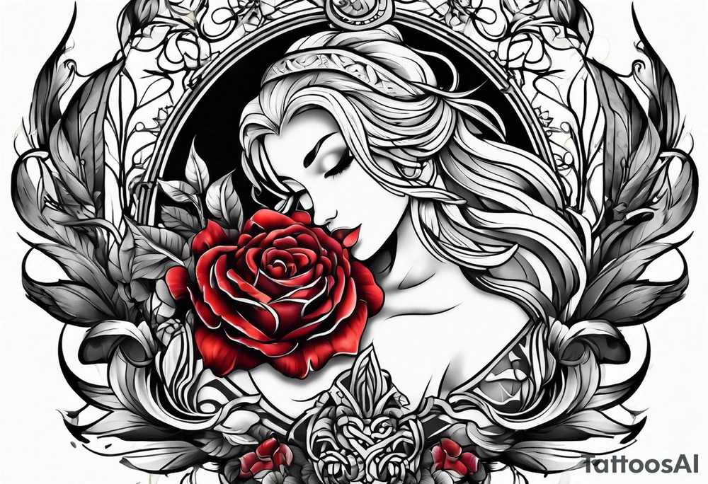 Love 
Strength tattoo idea