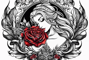 Love 
Strength tattoo idea