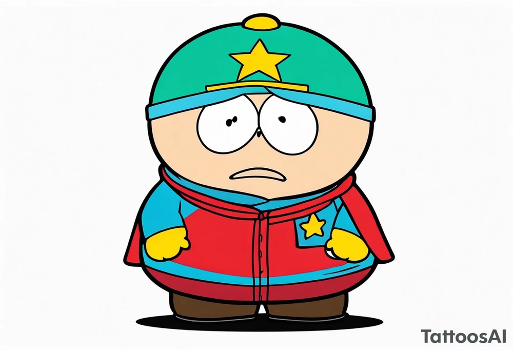 Cartman from South Park tattoo idea