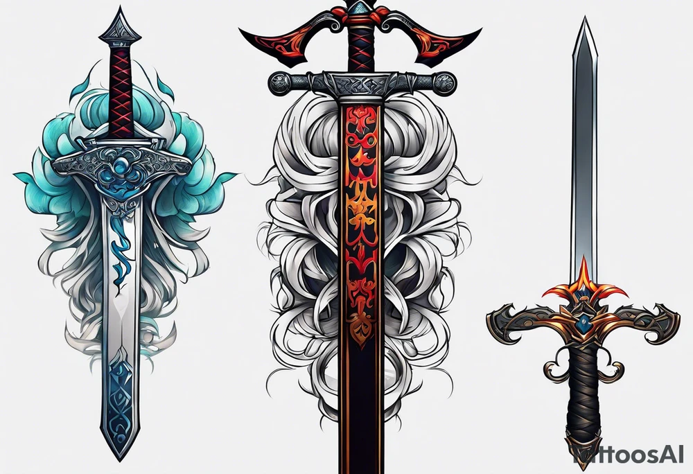 Sword tattoo idea