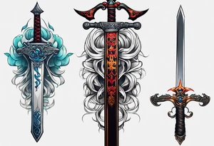 Sword tattoo idea