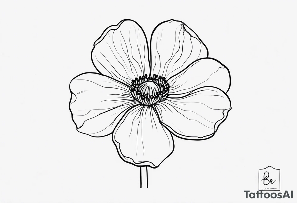 A buttercup for my brother who past away and was my best friend. It was our childhood flower. Thin lines and a small tattoo. His name is Casey.   Add a stem and make it less.  Add his name to it tattoo idea