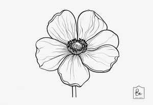 A buttercup for my brother who past away and was my best friend. It was our childhood flower. Thin lines and a small tattoo. His name is Casey.   Add a stem and make it less.  Add his name to it tattoo idea