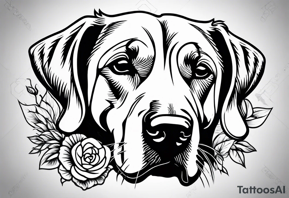 dog tattoo tattoo idea