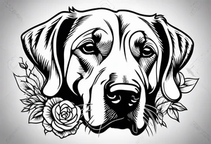 dog tattoo tattoo idea