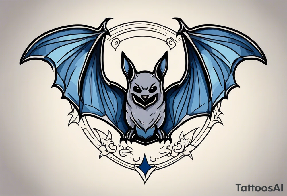 bat american traditional tattoo tattoo idea