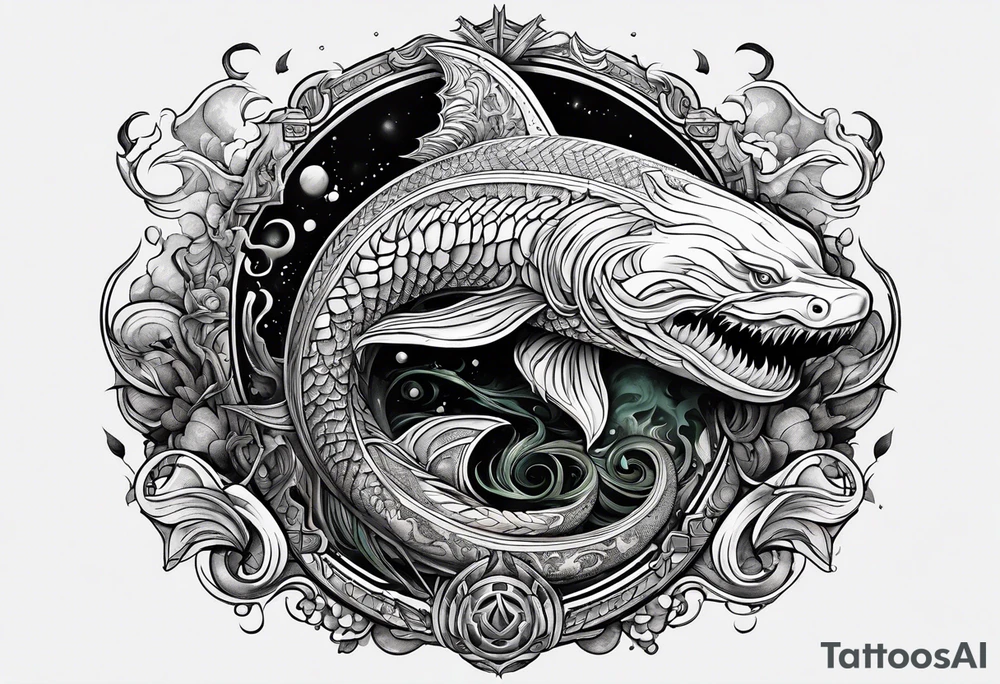 Leviathan tattoo idea