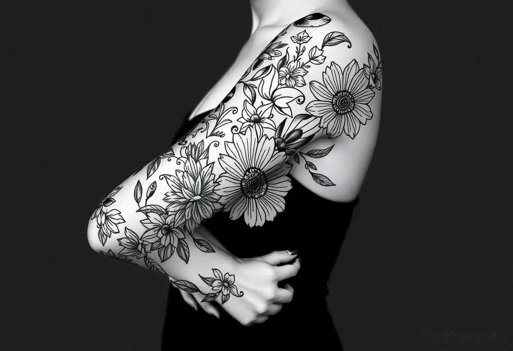 patchwork tattoo design tattoo idea