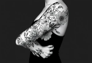 patchwork tattoo design tattoo idea