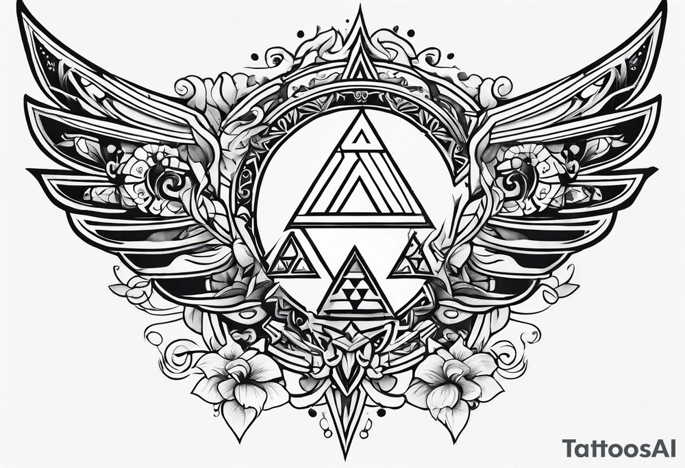 Legend Of Zelda arm sleeve tattoo idea