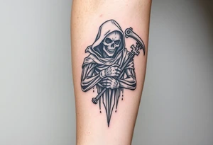 Grim reaper tattoo idea