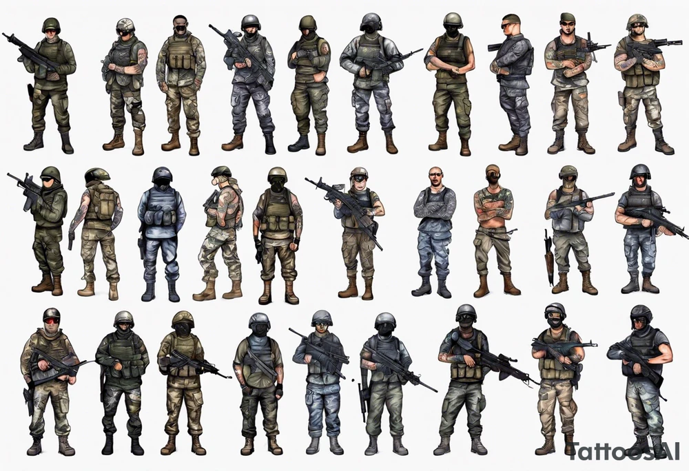 sas soldier tattoo idea