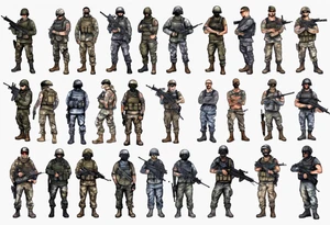 sas soldier tattoo idea