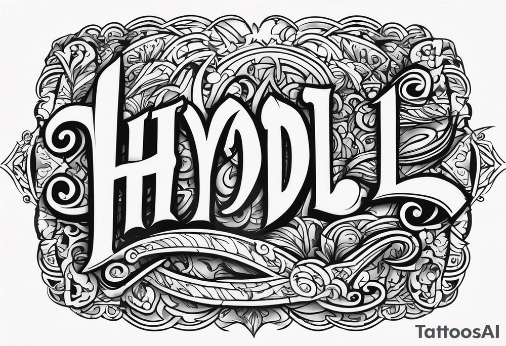 HJYDL tattoo idea