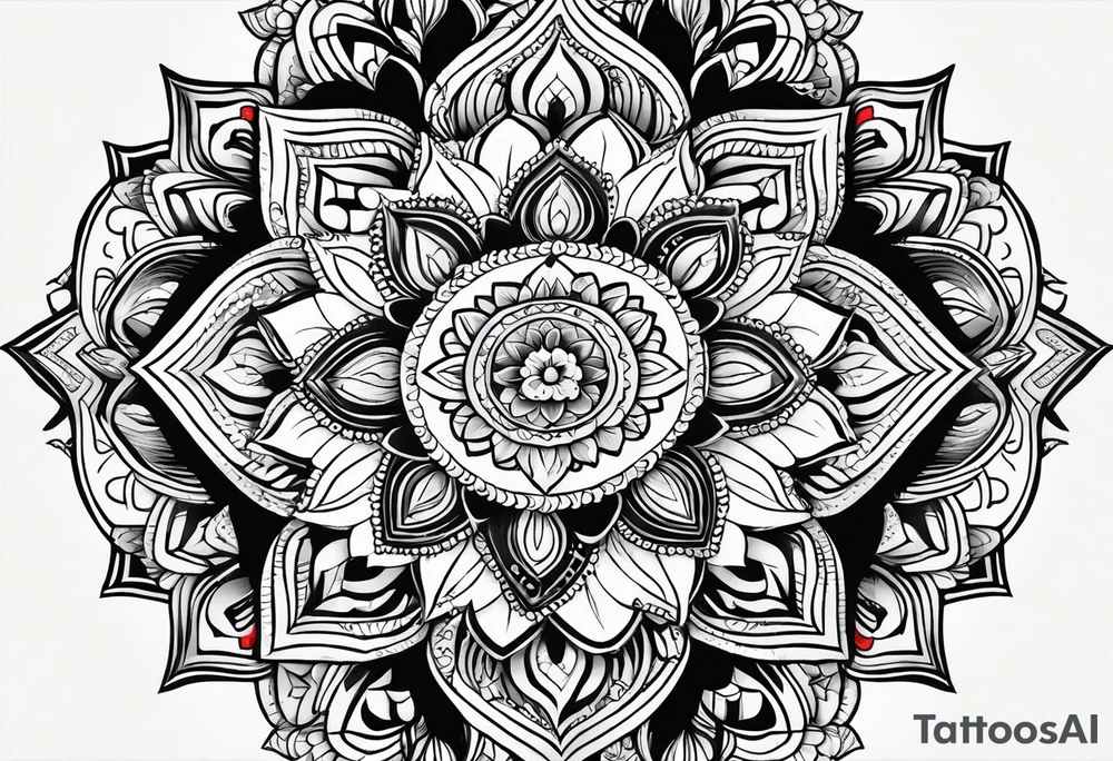 Mandala tattoo idea