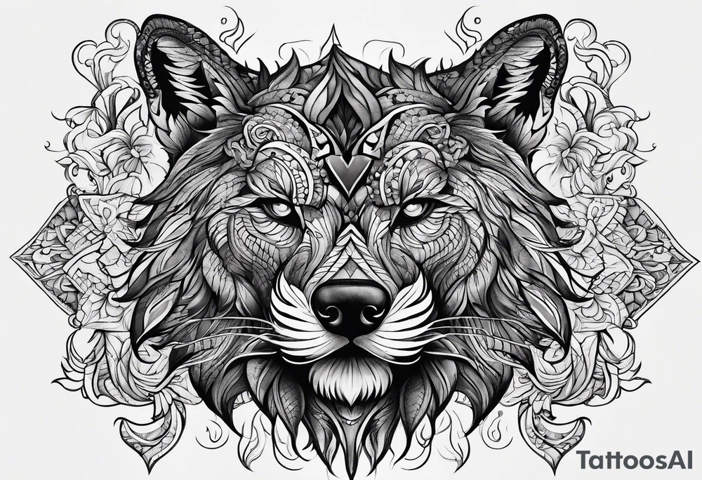 bark tattoo idea