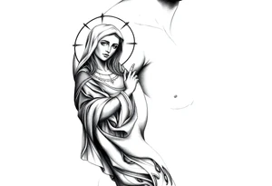 Blessed saint barbara tattoo idea