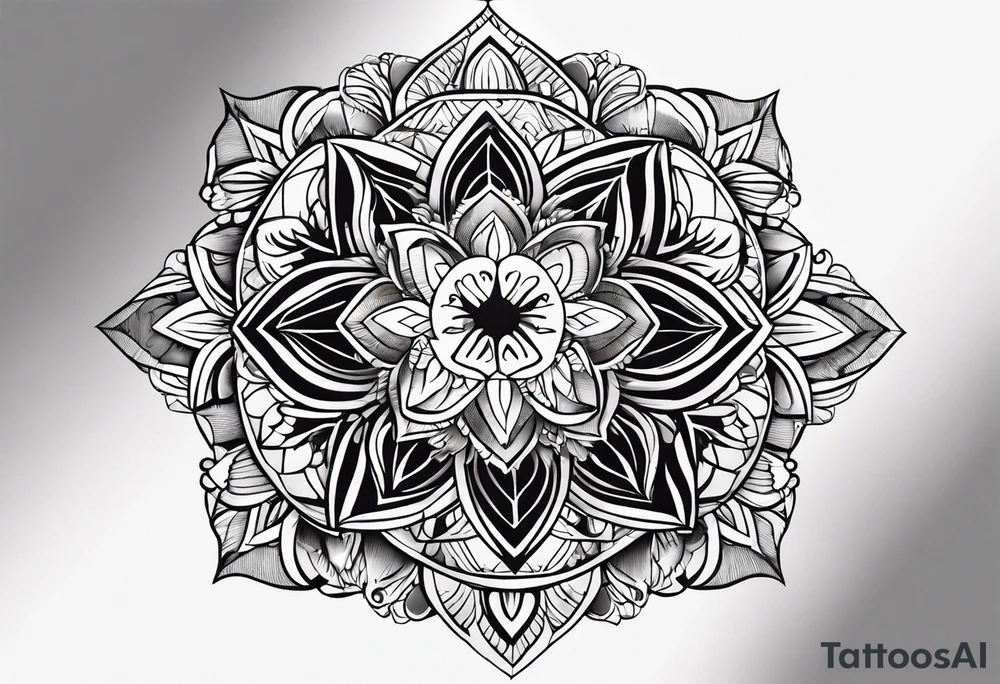 Три крыла расположенные по кругу tattoo idea