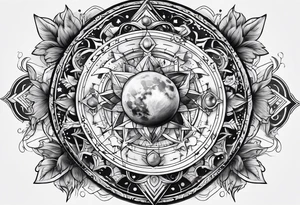 Astrology tattoo idea