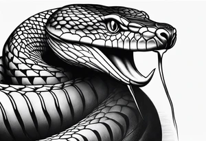 king cobra tattoo idea
