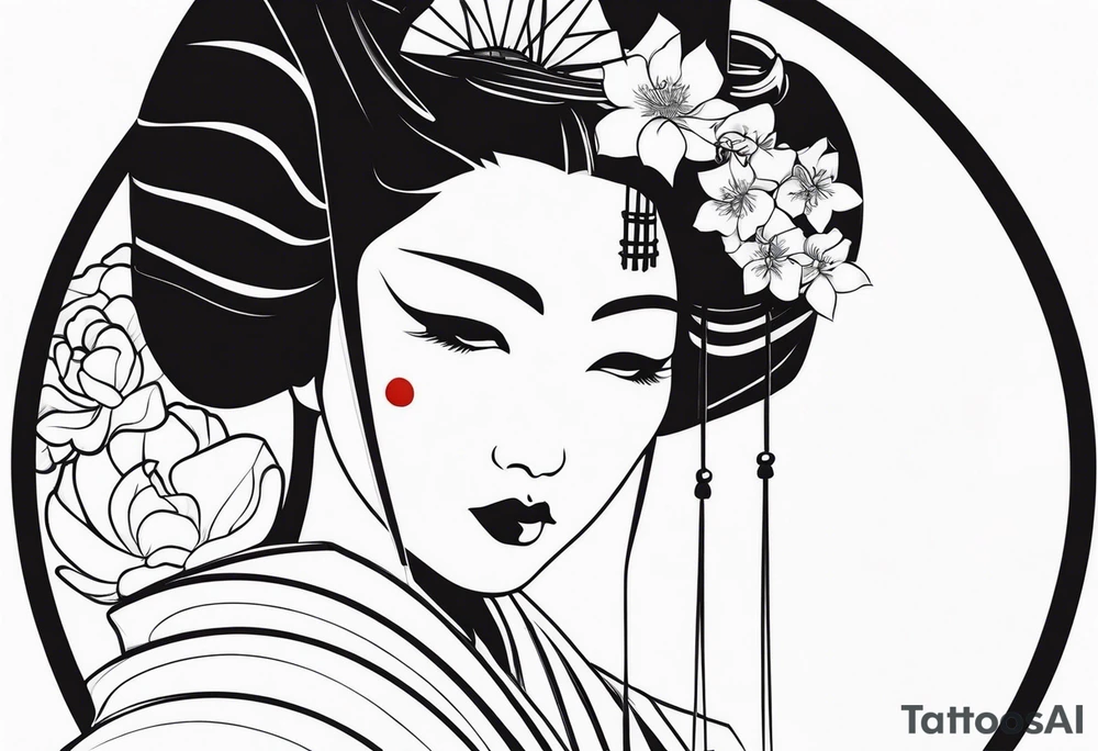 Geisha tattoo idea