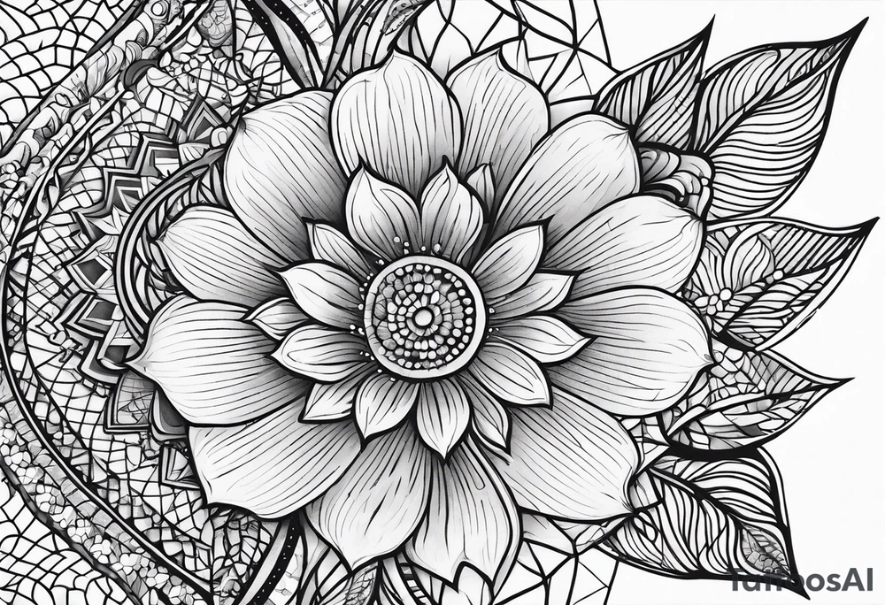 Lace tattoo idea