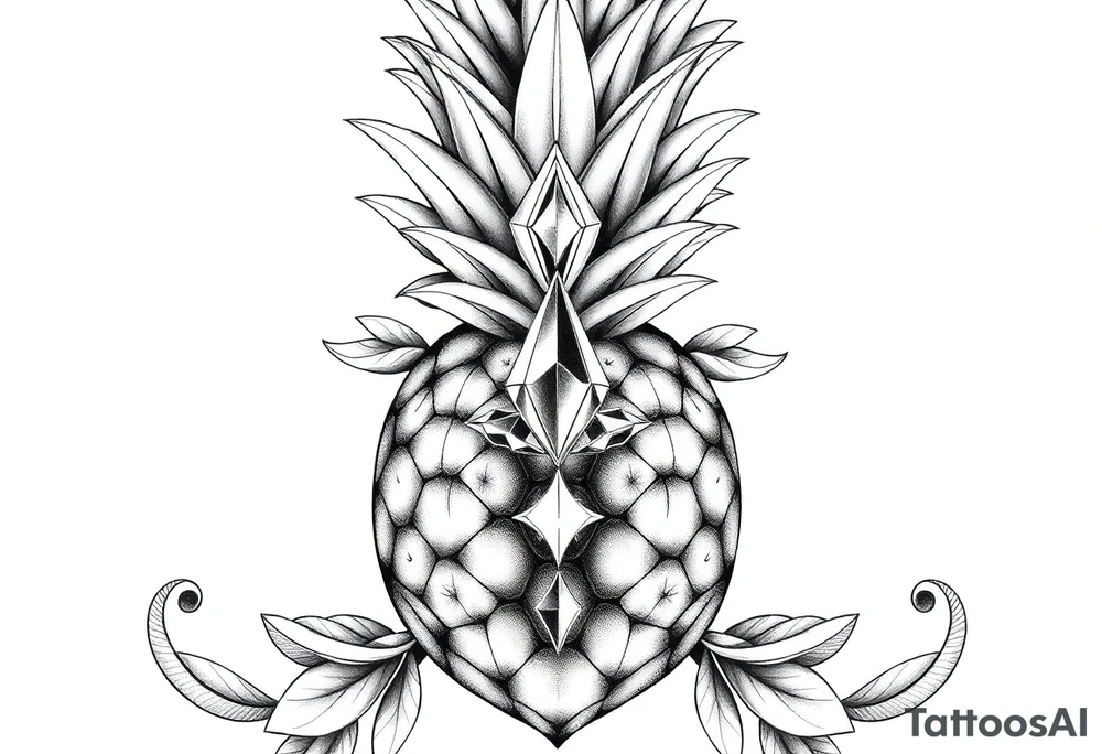 Pineapple Pubic crown diamond vagina and anus tattoo idea Pineapple Pubic crown diamond vagina and anus tattoo idea