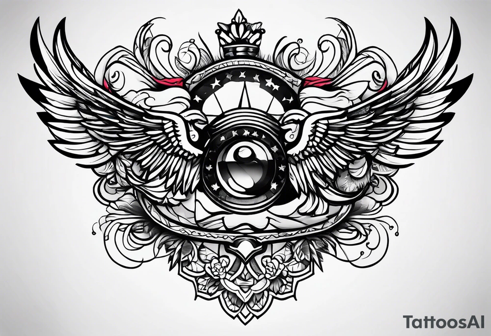 Dutch pride tattoo. Simple tattoo idea