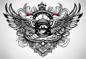 Dutch pride tattoo. Simple tattoo idea