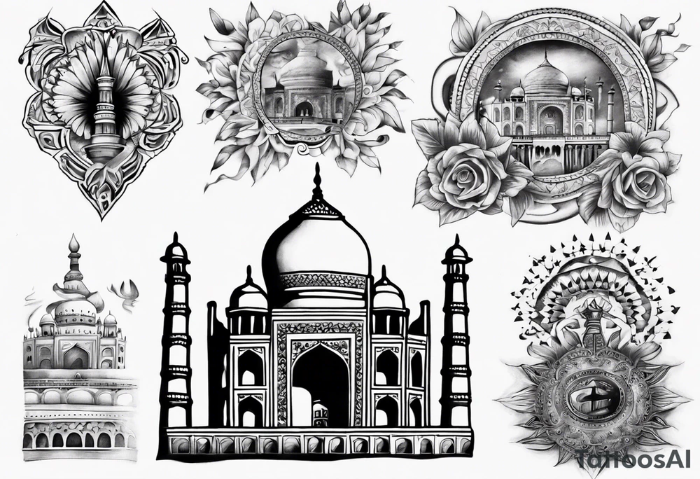 Taj Mahal
Coliseum tattoo idea