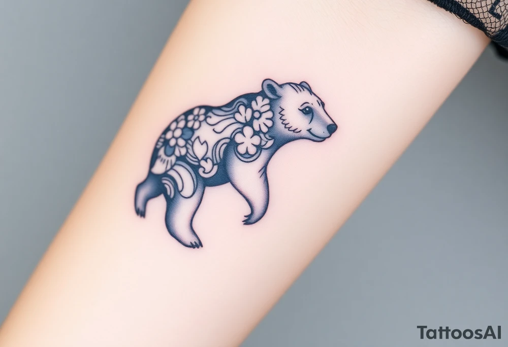water bear tattoo idea
